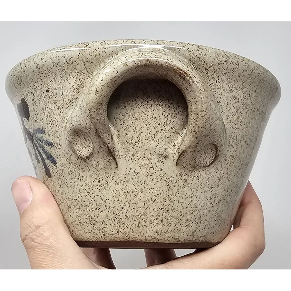 Vintage Old Time Pottery Gravy Mixing Bowl 1997 Stoneware 7